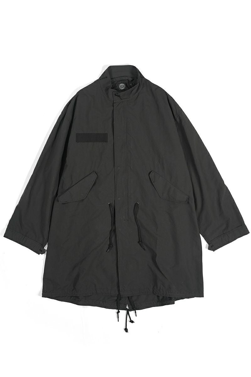99aw/Stone /Military/Lyner Coat/黒 Porter Classic(ポータークラシック) | Porter Classic(ポーター
