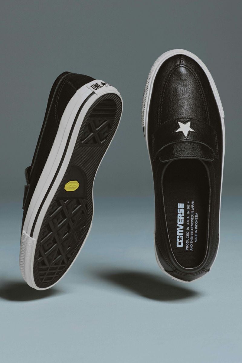 CONVERSE ADDICT(コンバース アディクト)ONE STAR LOAFER BLACK ワンスターローファー ブラック 35200781
