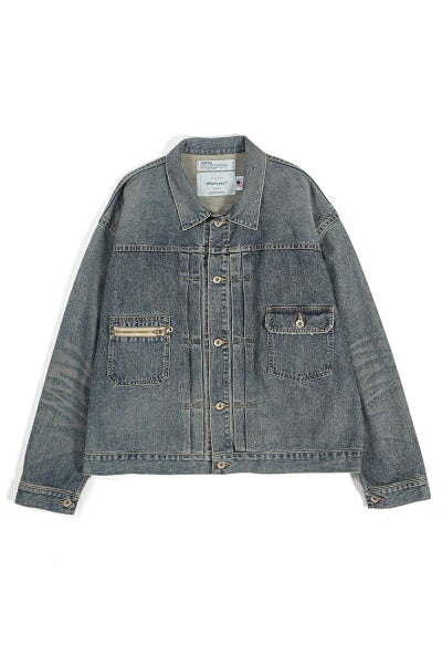 DAIRIKU(ダイリク)2pkt Vintage Denim Jacket 2ポケットヴィンテージデニムジャケット 24AW D-2