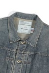 DAIRIKU(ダイリク)2pkt Vintage Denim Jacket 2ポケットヴィンテージデニムジャケット 24AW D-2 -3
