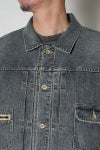 DAIRIKU(ダイリク)2pkt Vintage Denim Jacket 2ポケットヴィンテージデニムジャケット 24AW D-2 -10