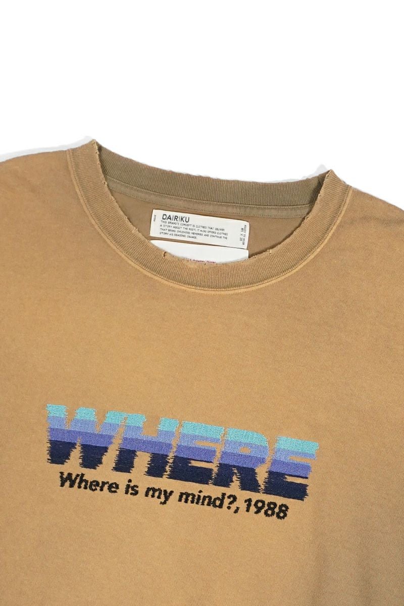 DAIRIKU(ダイリク) | DAIRIKU(ダイリク)WHERE Vintage Theme Tee