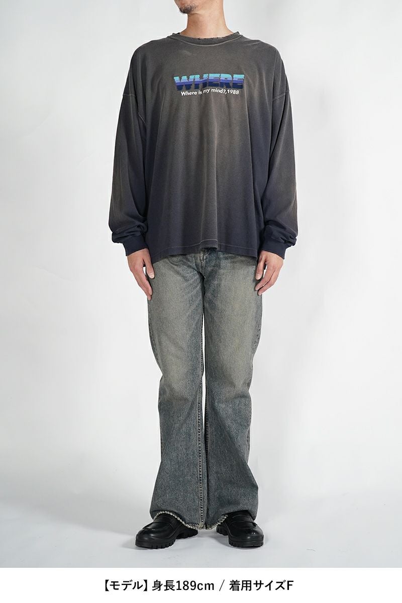 DAIRIKU(ダイリク)WHERE Vintage Theme Tee ウェアーヴィンテージテーマTシャツ 24AW C-15 -16