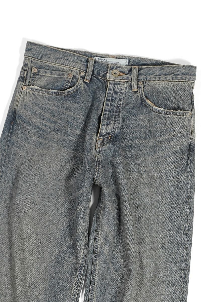 DAIRIKU(ダイリク)Straight Vintage Denim Pants ストレートヴィンテージデニムパンツ 24AW D-10 -3
