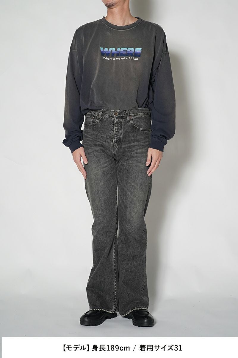 DAIRIKU(ダイリク)Straight Vintage Denim Pants ストレートヴィンテージデニムパンツ 24AW D-10 -18