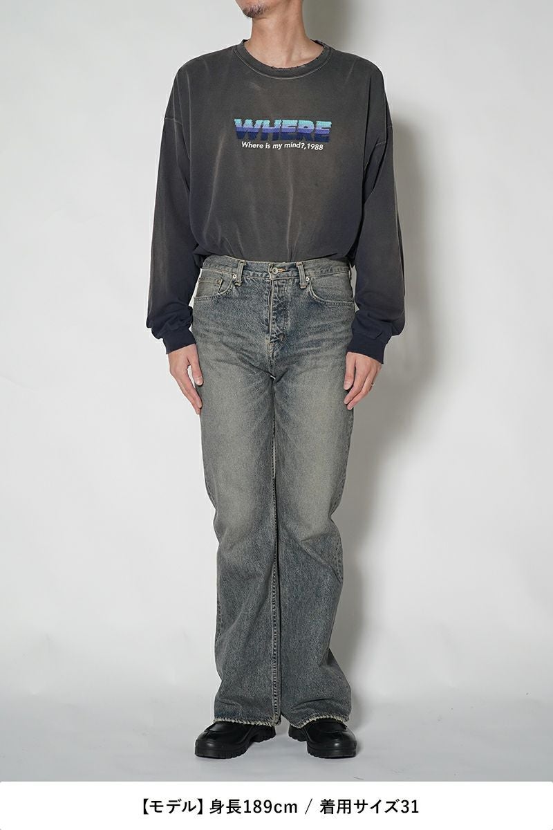DAIRIKU(ダイリク)Flare Vintage Denim Pants フレアヴィンテージデニムパンツ 24AW D-11 -16