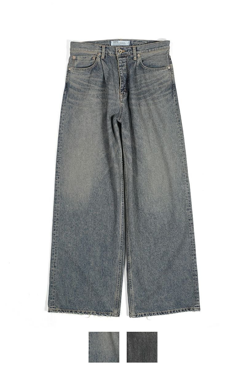DAIRIKU(ダイリク)Wide Vintage Denim Pants ワイドヴィンテージデニムパンツ 24AW D-12