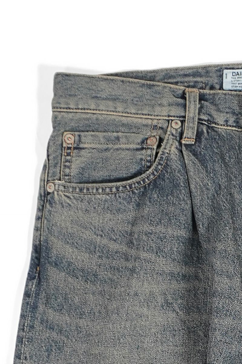 DAIRIKU(ダイリク)Wide Vintage Denim Pants ワイドヴィンテージデニムパンツ 24AW D-12 -5