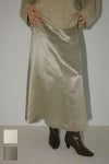 MANOF(マノフ)SATIN MAXI SKIRT サテンマキシスカート 87109-6072