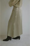 MANOF(マノフ)SATIN MAXI SKIRT サテンマキシスカート 87109-6072 -2