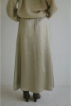 MANOF(マノフ)SATIN MAXI SKIRT サテンマキシスカート 87109-6072 -3