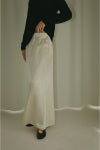MANOF(マノフ)SATIN MAXI SKIRT サテンマキシスカート 87109-6072 -8