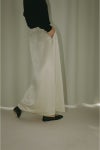 MANOF(マノフ)SATIN MAXI SKIRT サテンマキシスカート 87109-6072 -9