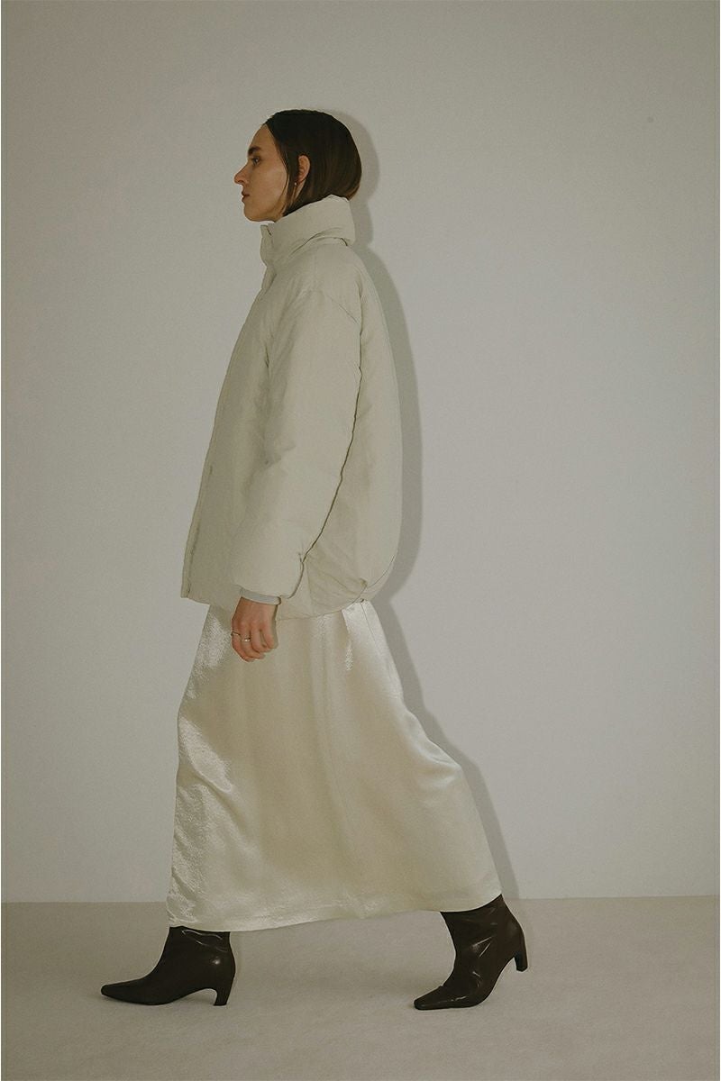 MANOF(マノフ)SATIN MAXI SKIRT サテンマキシスカート 87109-6072 -16