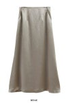 MANOF(マノフ)SATIN MAXI SKIRT サテンマキシスカート 87109-6072 -17
