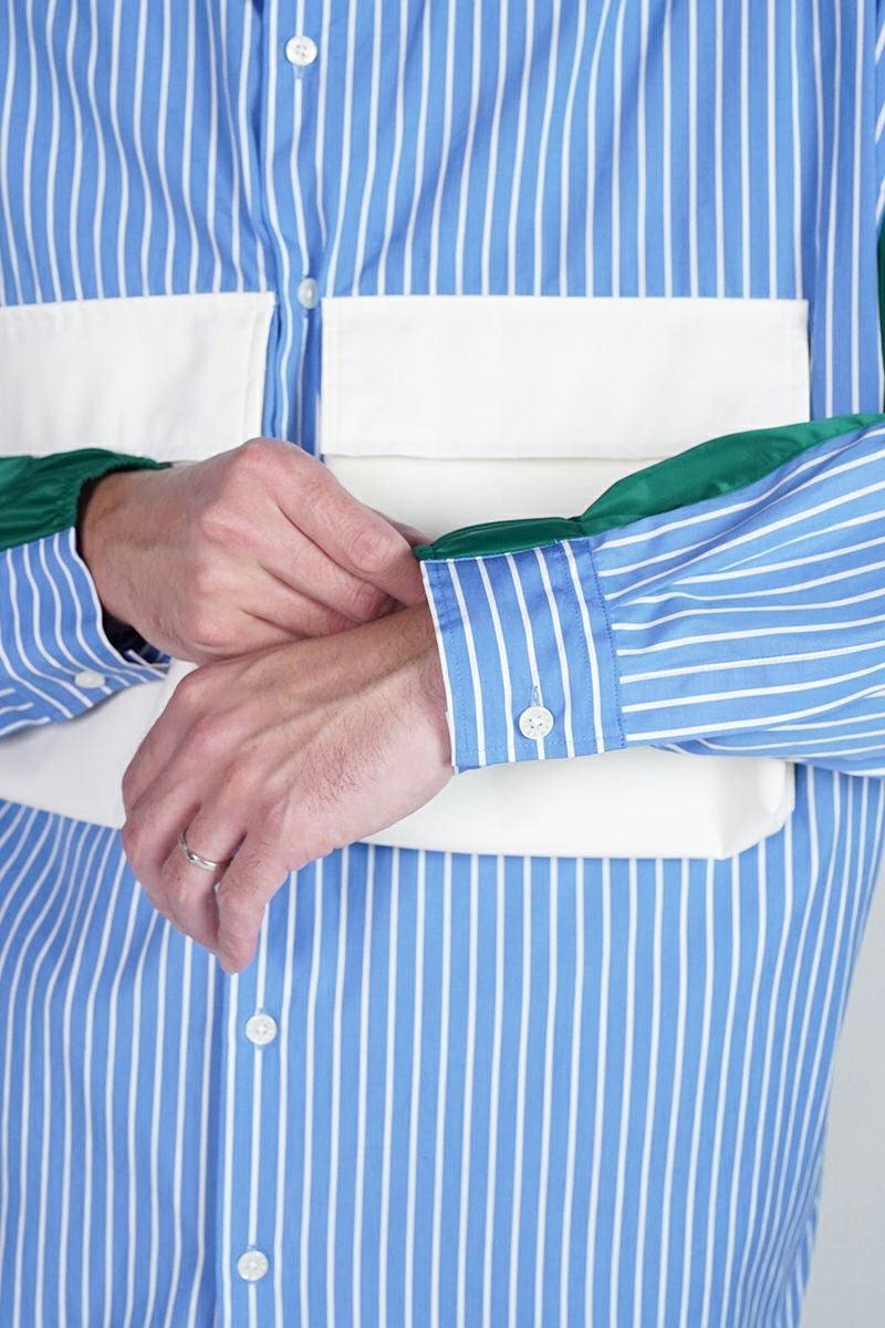 SOFTHYPHEN(ソフトハイフン)BIG POCKET OVER SIZED SHIRT ビッグポケットオーバーサイズシャツ MGMFB243263 -10