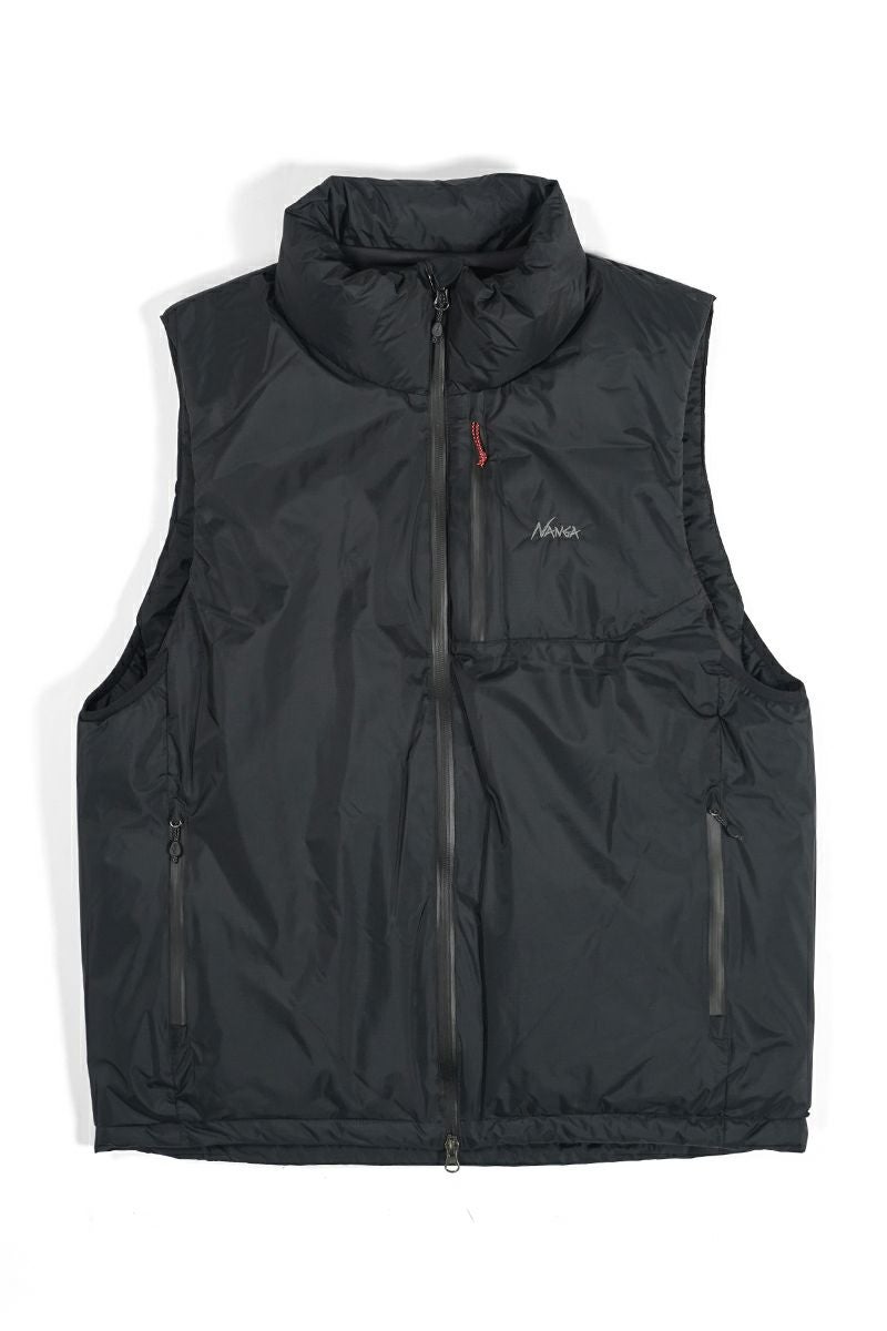 NANGA(ナンガ)AURORA TEX STAND COLLAR DOWN VEST オーロラテックススタンドカラーダウンベスト 2441-1N010-A -1