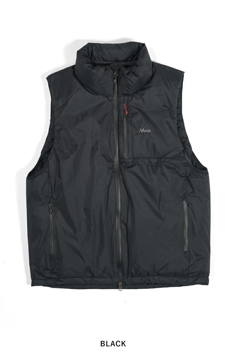 NANGA(ナンガ)AURORA TEX STAND COLLAR DOWN VEST オーロラテックススタンドカラーダウンベスト 2441-1N010-A -9