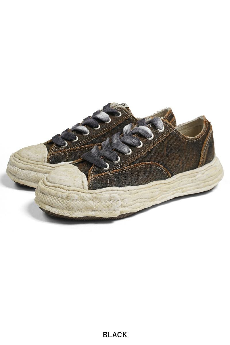 Maison MIHARA YASUHIRO(メゾン ミハラヤスヒロ)Peterson 23 OG Sole Washed Denim Low-top Sneaker ピーターソン23 オリジナルソール ウォッシュドデニム ローカットスニーカー A13FW714 -11