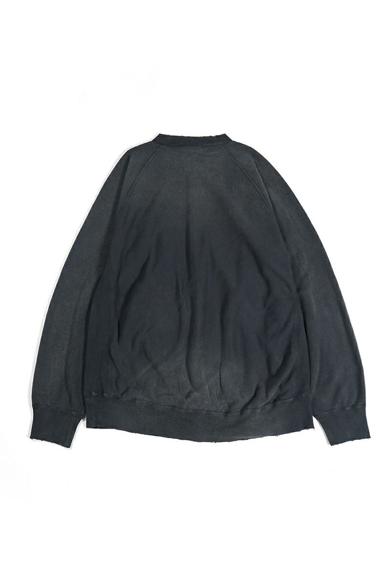 SUGARHILL(シュガーヒル)AGED ZIP-UP SWEAT SHIRT エイジドジップアップスウェットシャツ 2411300905 -1