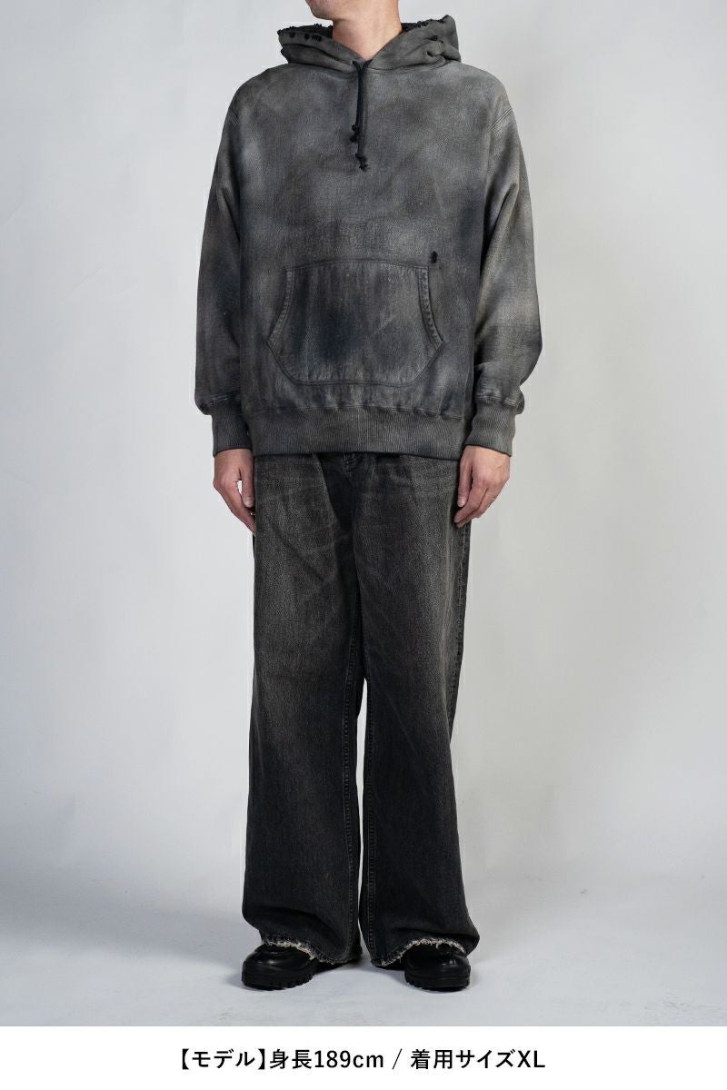 BOWWOW(バウワウ)HARD AGING HOODIE ハードエイジングフーディー BW242-HAH -6