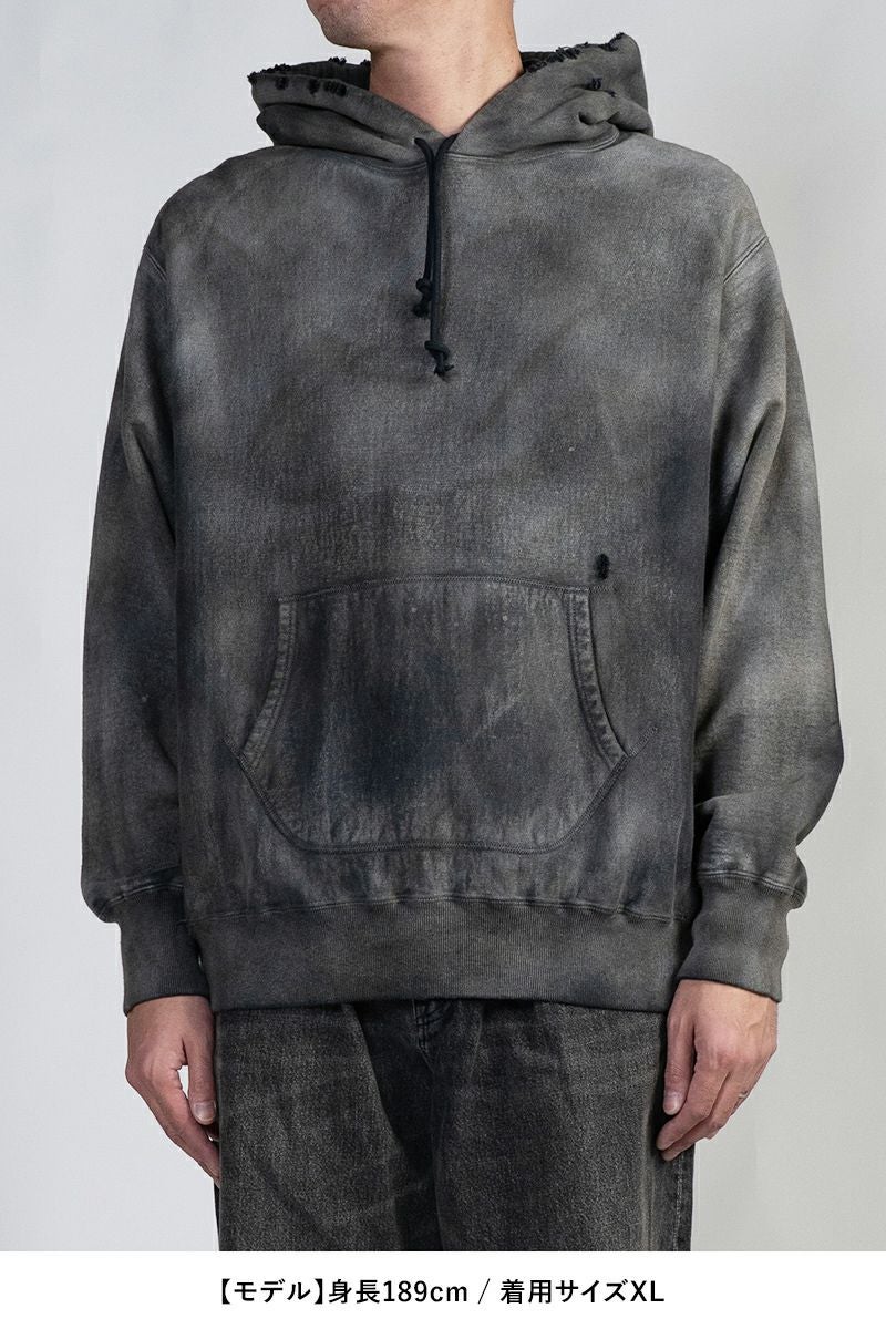 BOWWOW(バウワウ)HARD AGING HOODIE ハードエイジングフーディー BW242-HAH -8