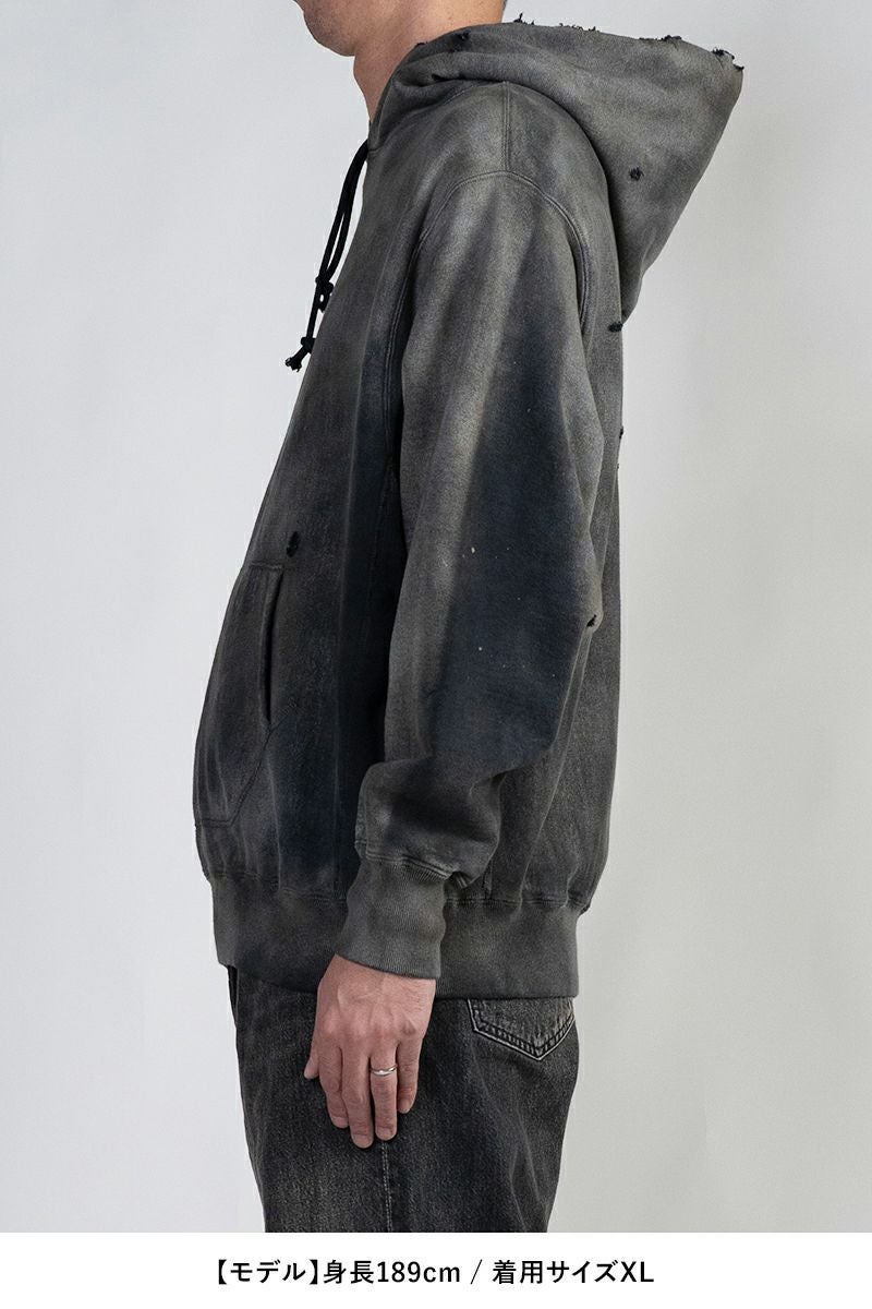 BOWWOW(バウワウ) | BOWWOW(バウワウ)HARD AGING HOODIE ハード