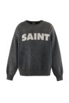 SAINT Mxxxxxx(セントマイケル)SM-YS1-0000-027 / CREW SWT / SAINT / BLACK / クルーネックスウェット