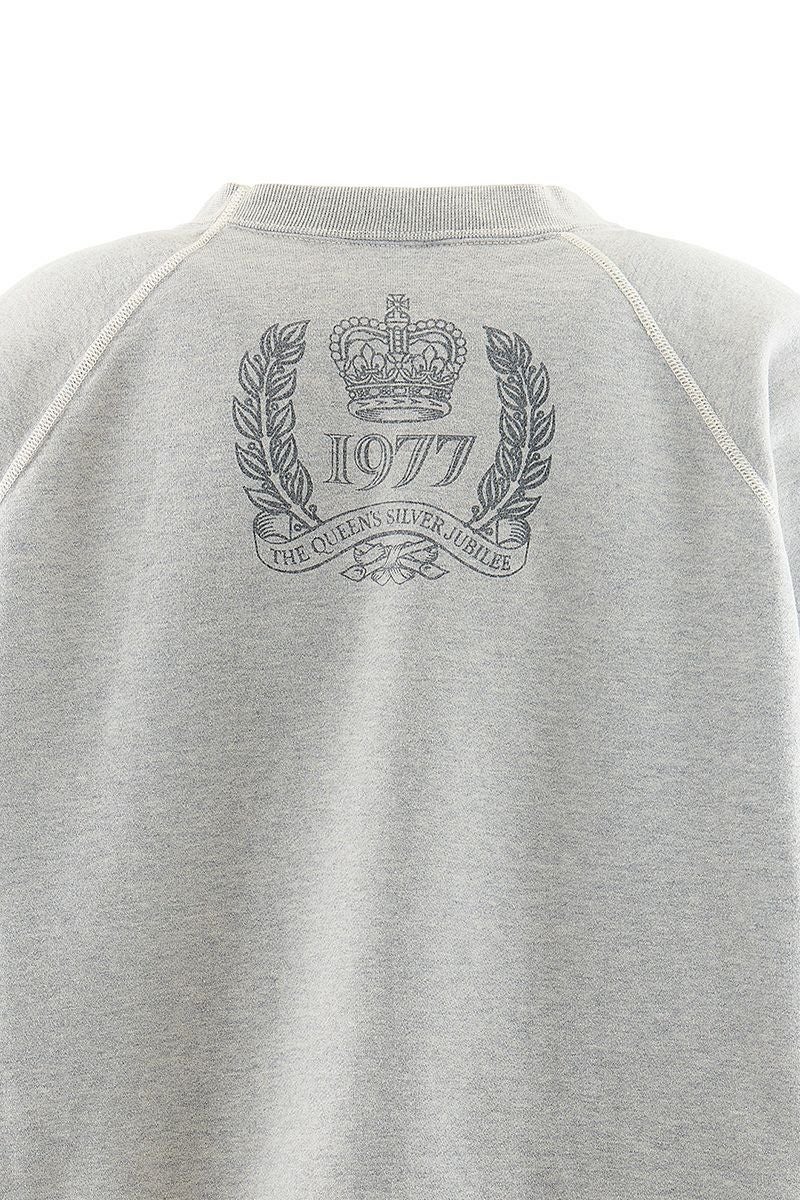 SAINT Mxxxxxx(セントマイケル)SM-YS1-0000-C23 / SP_CREW SWT / QUEEN / GRAY / クルーネックスウェット -4