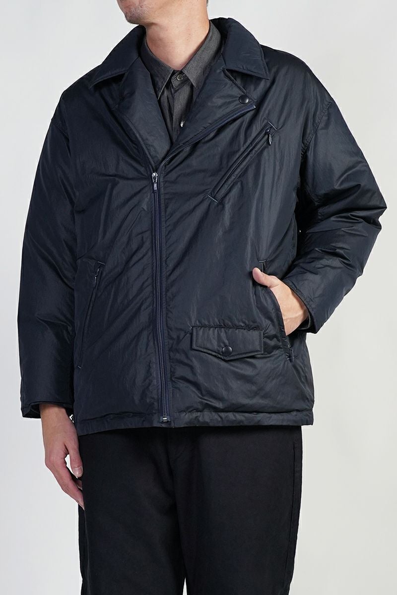 Porter Classic(ポータークラシック)SHEEN NYLON RIDERS DOWN JACKET シーンナイロンライダースダウンジャケット PC-015-2996 -1