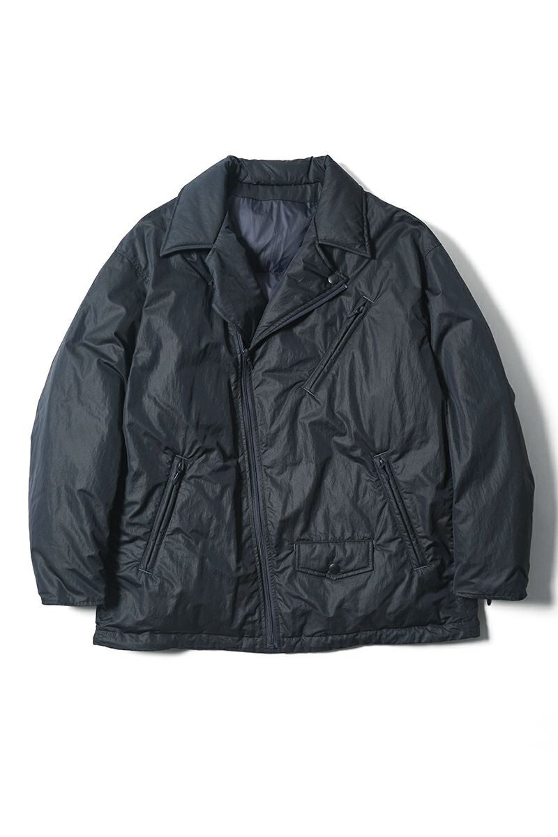 Porter Classic(ポータークラシック)SHEEN NYLON RIDERS DOWN JACKET シーンナイロンライダースダウンジャケット PC-015-2996 -16