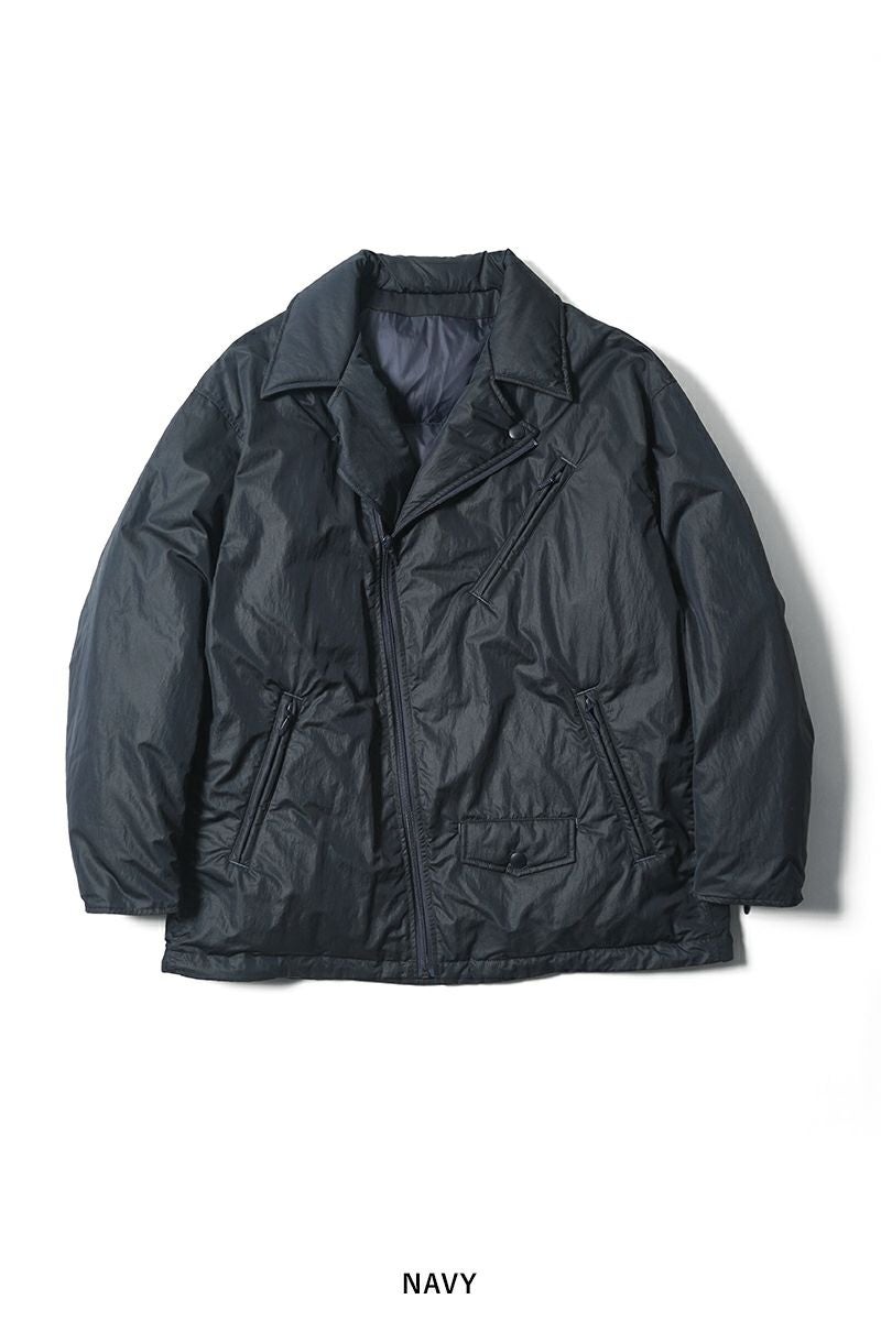 Porter Classic(ポータークラシック)SHEEN NYLON RIDERS DOWN JACKET シーンナイロンライダースダウンジャケット PC-015-2996 -24