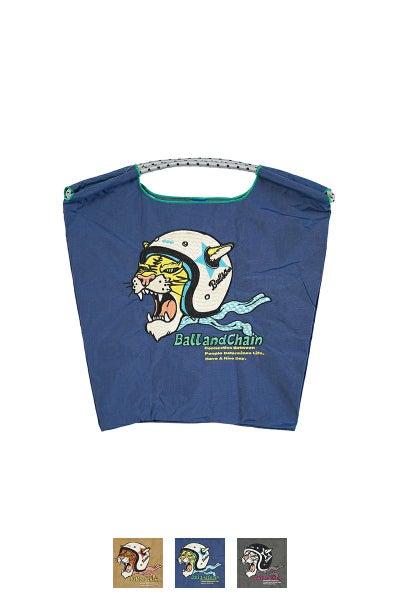 Ball & Chain(ボールアンドチェーン)H.TIGER (M) タイガーM ショッピングバック トートバッグ 301049