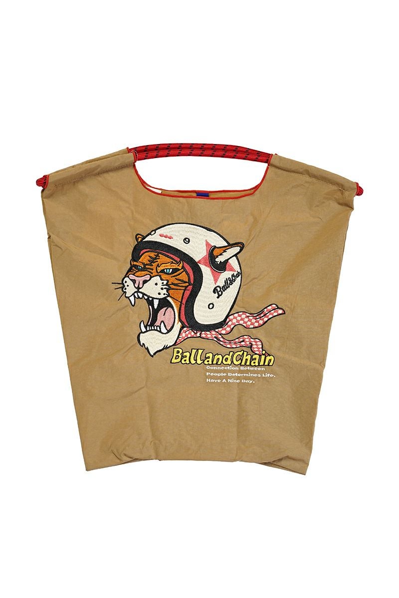 Ball & Chain(ボールアンドチェーン)H.TIGER (M) タイガーM ショッピングバック トートバッグ 301049 -1