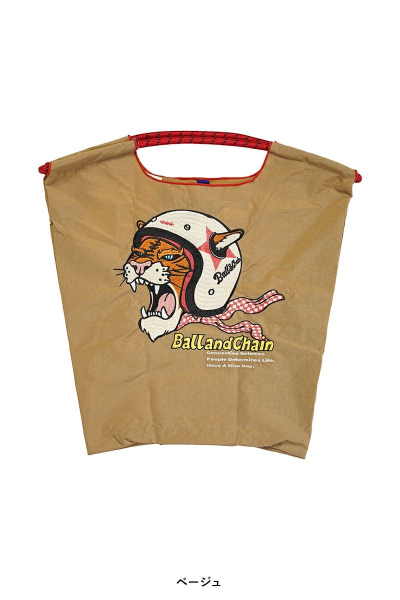 Ball & Chain(ボールアンドチェーン)H.TIGER (M) タイガーM ショッピングバック トートバッグ 301049 -5