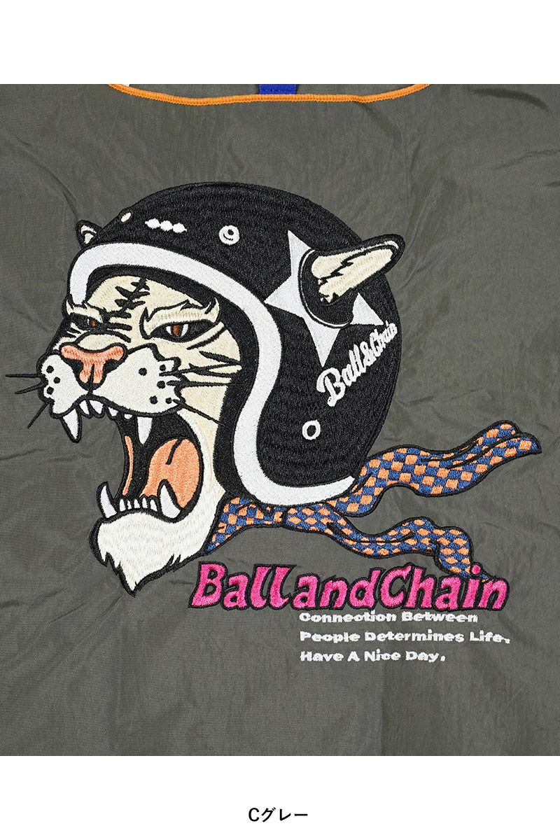 Ball & Chain(ボールアンドチェーン)H.TIGER (M) タイガーM ショッピングバック トートバッグ 301049 -10