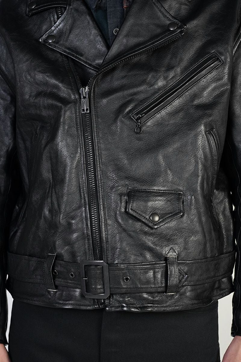 Rafu(ラフ)blackmeans × Rafu ブラックミーンズ×ラフ ライダースジャケット RAFU045 -4