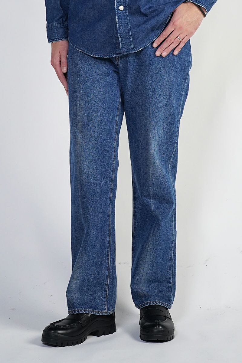 FREEMANS SPORTING CLUB(フリーマンズ スポーティング クラブ)ROSEDALE JEANS STRAIGHT ローズデールジーンズストレートパンツ FY243PTA01 -1