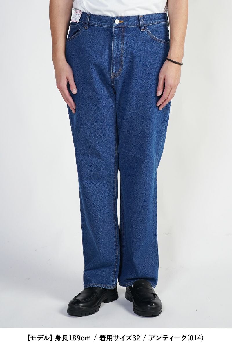 FREEMANS SPORTING CLUB(フリーマンズ スポーティング クラブ)ROSEDALE JEANS STRAIGHT ローズデールジーンズストレートパンツ FY243PTA01 -7