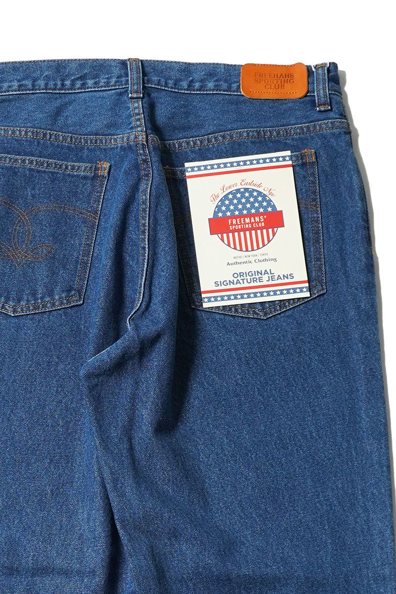 FREEMANS SPORTING CLUB(フリーマンズ スポーティング クラブ)ROSEDALE JEANS STRAIGHT ローズデールジーンズストレートパンツ FY243PTA01 -27