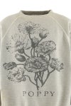 SAINT Mxxxxxx(セントマイケル)SM-YS1-0000-032 / CREW SWT / FLOWER / GRAY クルーネックスウェット -2
