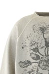 SAINT Mxxxxxx(セントマイケル)SM-YS1-0000-032 / CREW SWT / FLOWER / GRAY クルーネックスウェット -4