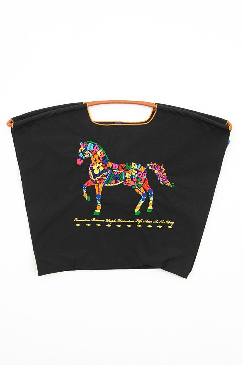 Ball & Chain(ボールアンドチェーン)FLOWER HORSE (L) フラワーホースL ショッピングバック トートバッグ 301135 -1