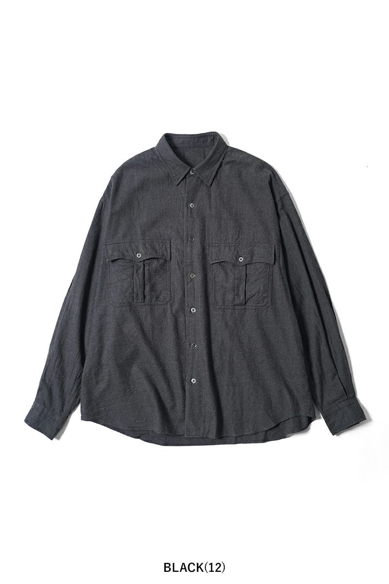 Porter Classic(ポータークラシック)ROLL UP FLANNEL SHIRT ロールアップフランネルシャツ PC-016-2470 -9