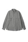 Porter Classic(ポータークラシック)ROLL UP FLANNEL GINGHAM CHECK SHIRT ロールアップフランネルギンガムチェックシャツ PC-016-3042