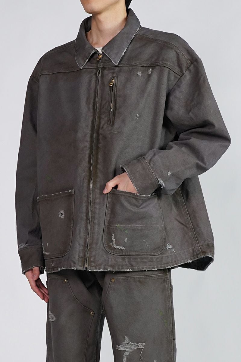カヤ KAMIYA(カミヤ) | KAMIYA(カミヤ)BORO Duck Jacket ボロダック