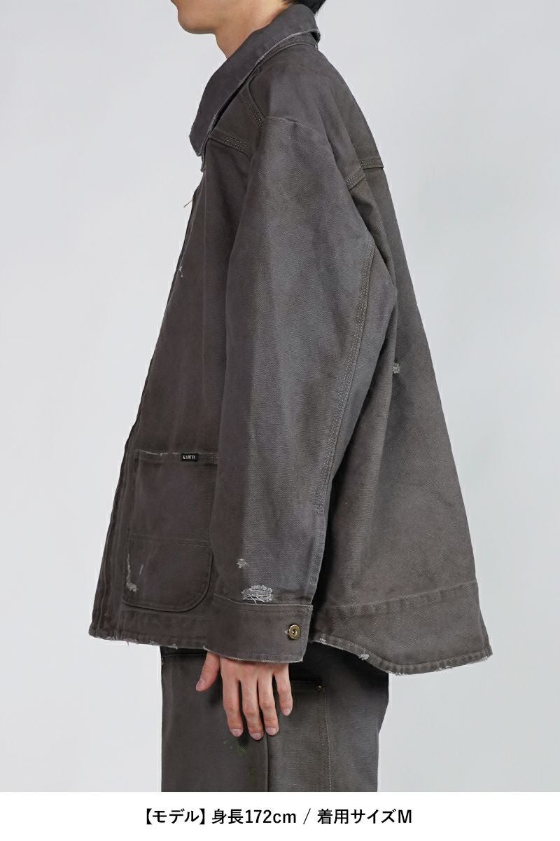 KAMIYA(カミヤ)BORO Duck Jacket ボロダックジャケット G13JK023 -9