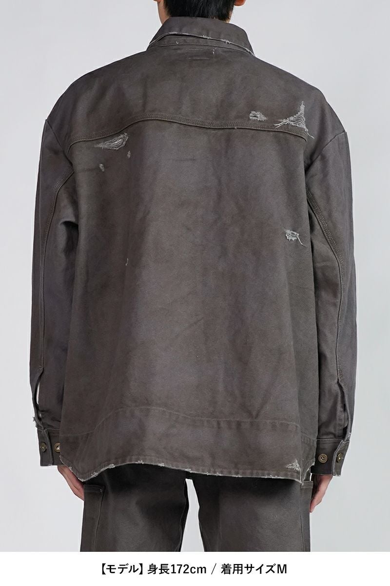 KAMIYA(カミヤ)BORO Duck Jacket ボロダックジャケット G13JK023 -10