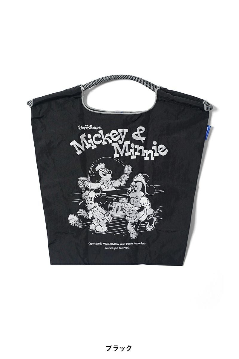Ball & Chain(ボールアンドチェーン)Mickey&Minnie (M) ミッキーアンドミニ―M ショッピングバック トートバッグ 324004 -5