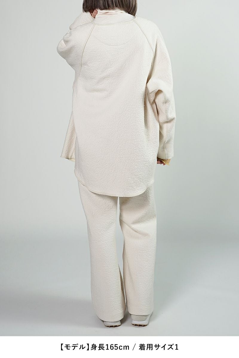 kengo(ケンゴ)cotton wool bokomoko flare pants コットンウール ボコモコ フレアパンツ K24FW-PA3 -5